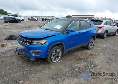 2020 Jeep Compass Limited 4X4 из США, поврежденный, VIN 3C4NJDCB7LT208827